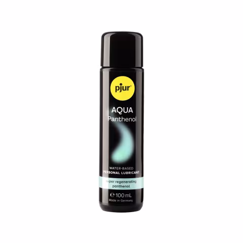 Лубрикант на водній основі pjur Aqua Panthenol 100 мл з пантенолом, догляд та зволоження