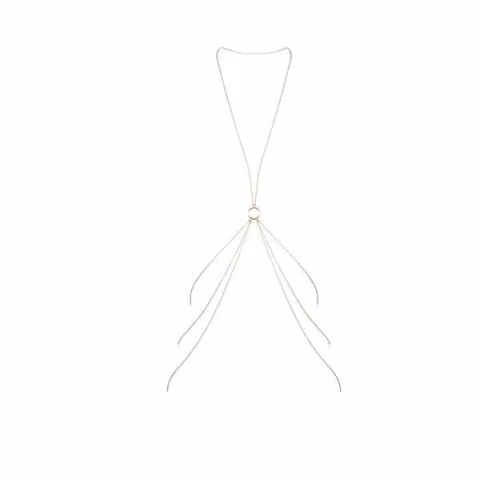 Ланцюжок для тіла Bijoux Indiscrets Magnifique 8 Body Chain - Gold, прикраса для тіла