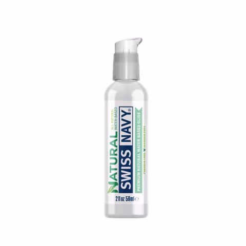 Лубрикант на водній основі Swiss Navy NATURAL All Natural, 59 мл, для чутливої ​​шкіри
