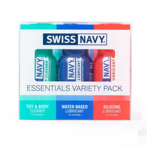 Розпродаж!!! Набір Swiss Navy Essentials Variety Pack 3 х 30 мл (термін 21.01.2027)