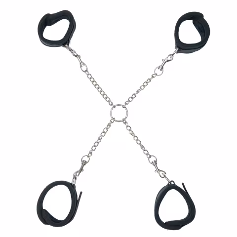 Хрестовина Punishment - Hog-Tie - Black