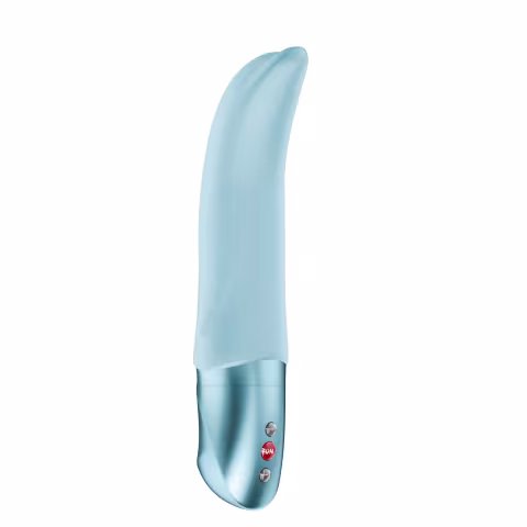 Вібратор для точки G Fun Factory Diva Dolphin Ice Blue, 10 режимів роботи, на батарейках