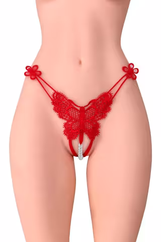 Трусики з перлинами Fashion Secret Natasha Red