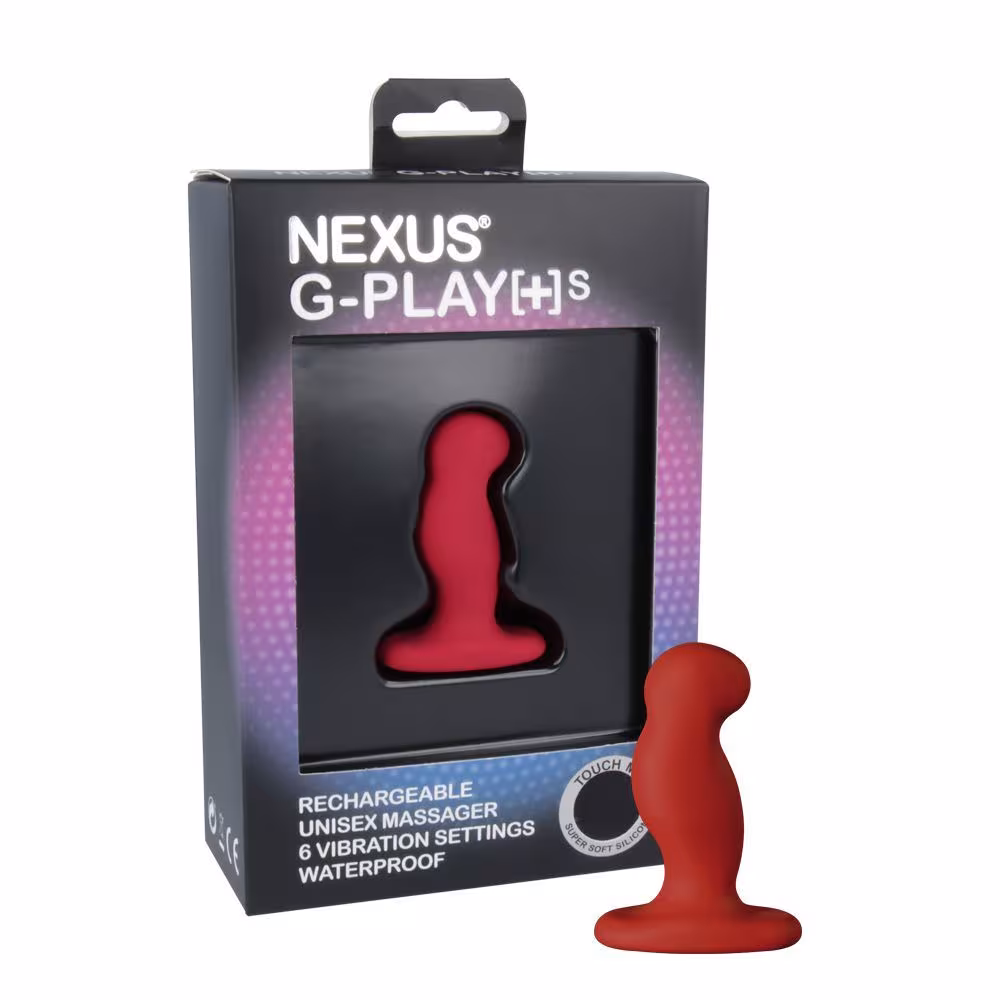 Вібромасажер простати Nexus G-Play Plus S Red, макс діаметр 2,3 см, перезаряджуваний — фото 3