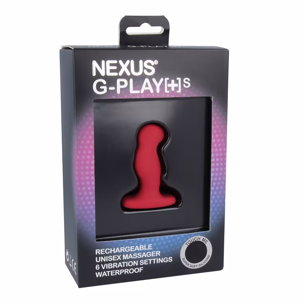 Вібромасажер простати Nexus G-Play Plus S Red, макс діаметр 2,3 см, перезаряджуваний — фото 4