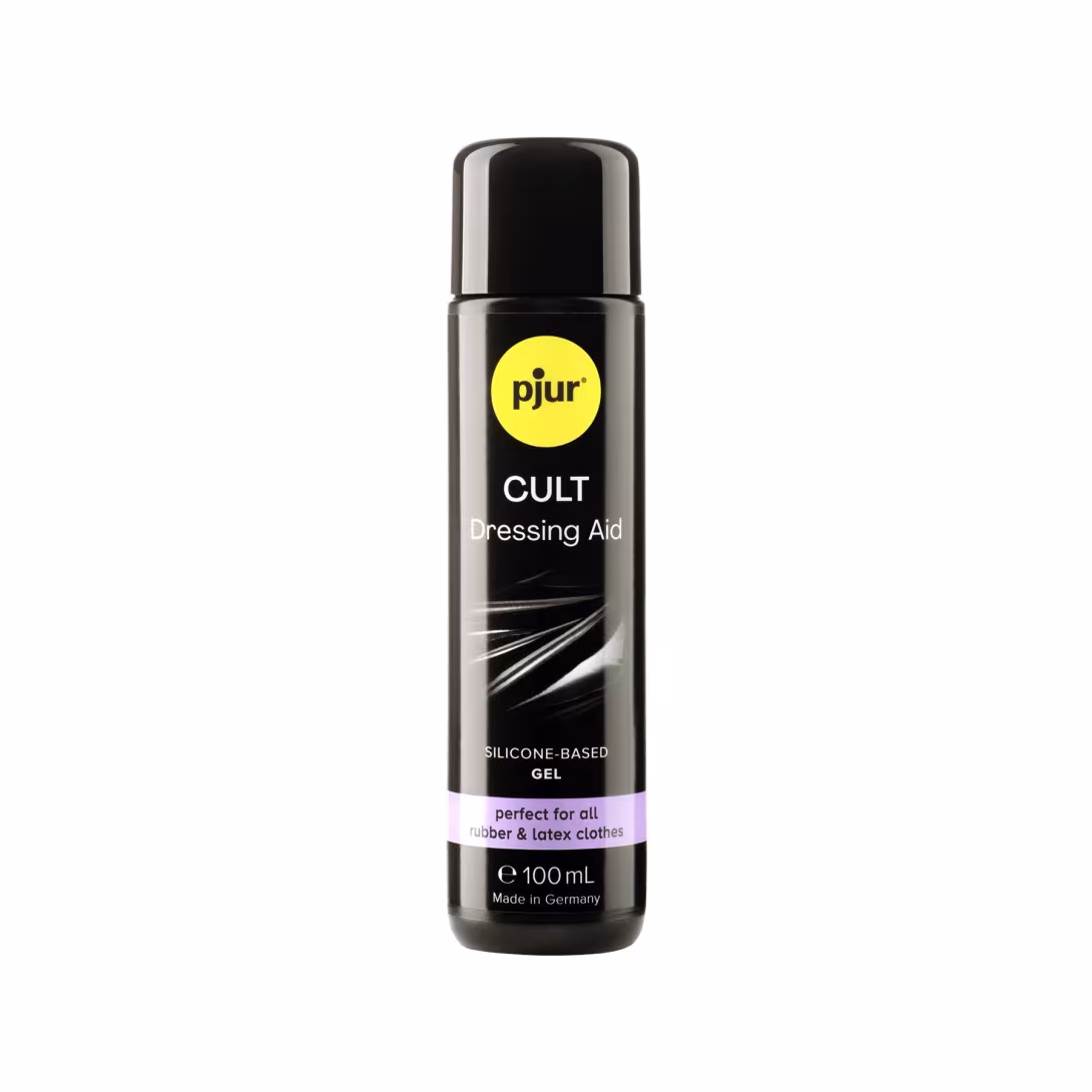Змазка для латексу та гуми pjur Cult Dressing Aid 100 мл, для полегшення надягання фетиш-вбрання