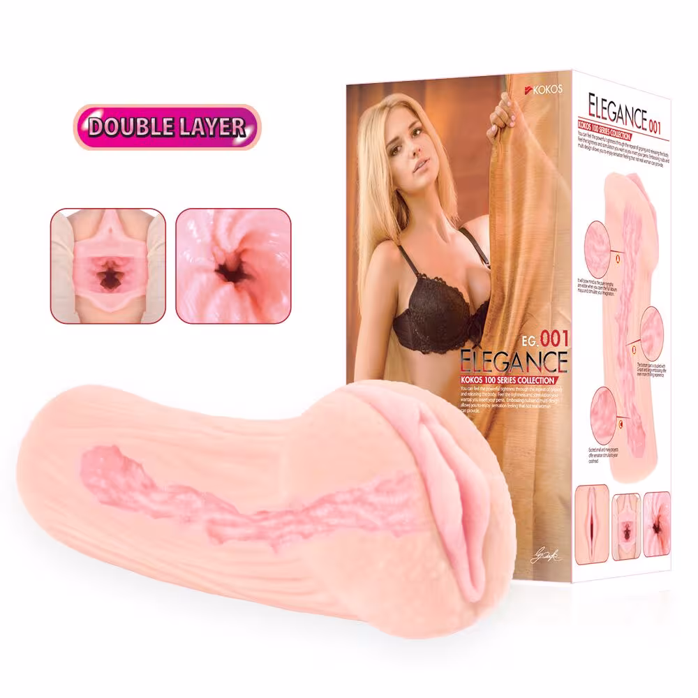 Мастурбатор Kokos Elegance 001 Double Layer — фото 5