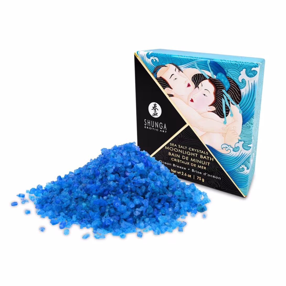 Сіль для ванни Shunga Moonlight Bath – Ocean Breeze (75 гр), сіль Мертвого моря, ароматичні олії — фото 2