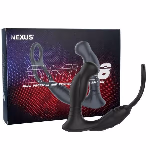 Стимулятор простати Nexus SIMUL8 Prostate Stimulator з ерекційним кільцем — фото 2