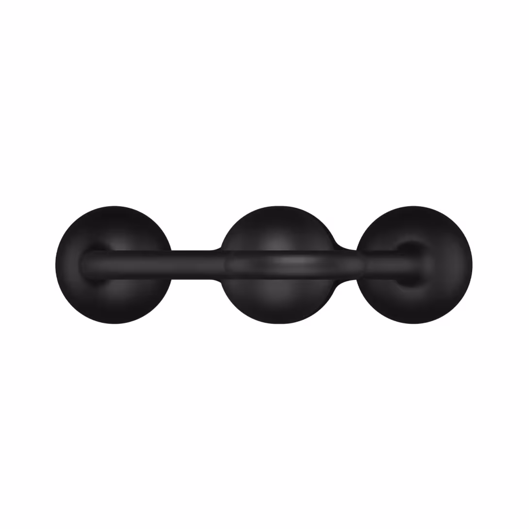 Анальні кульки Nexus Excite Medium Anal Beads, силікон, макс. діаметр 2,5 см — фото 4