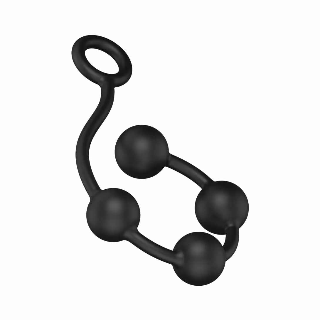 Анальні кульки Nexus Excite Medium Anal Beads, силікон, макс. діаметр 2,5 см — фото 2