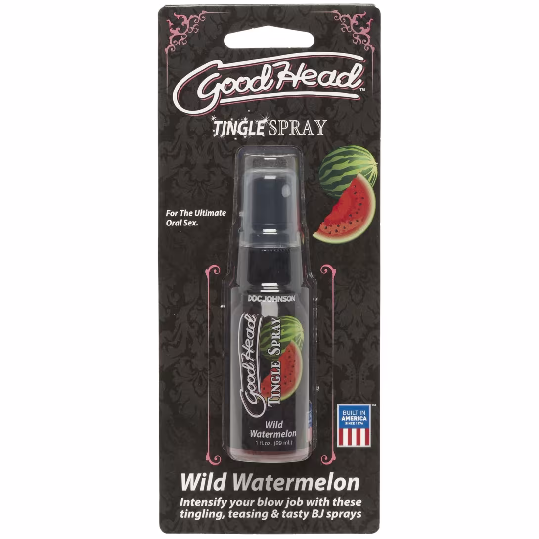 Спрей для мінету Doc Johnson GoodHead Tingle Spray - Watermelon (29 мл) зі стимулювальним ефектом — фото 2
