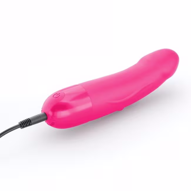 Вібратор Dorcel Real Vibration S Magenta 2.0, діаметр 3,7см, перезаряджається, для точки G — фото 3