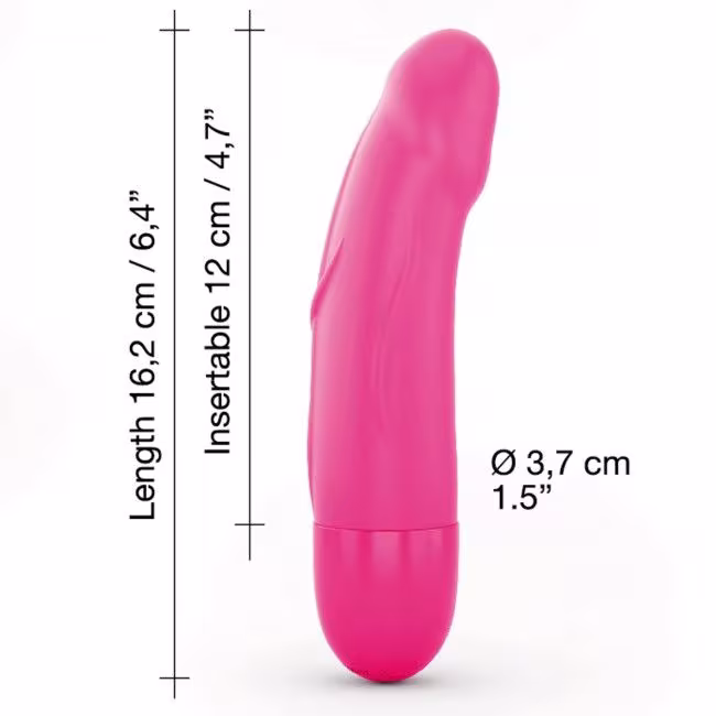 Вібратор Dorcel Real Vibration S Magenta 2.0, діаметр 3,7см, перезаряджається, для точки G — фото 5