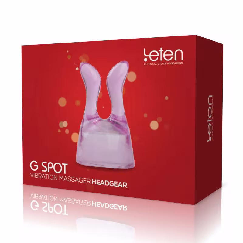 Насадка для вібромасажера Leten G SPOT HEADGEAR - 2 (40 x 60 мм) — фото 2