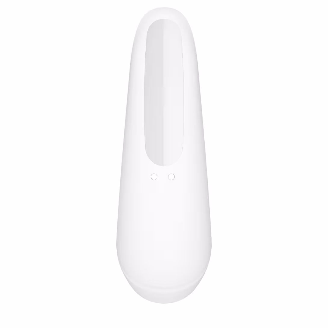 Вакуумний кліторальний стимулятор Satisfyer Curvy 1+ White з керуванням через інтернет — фото 3