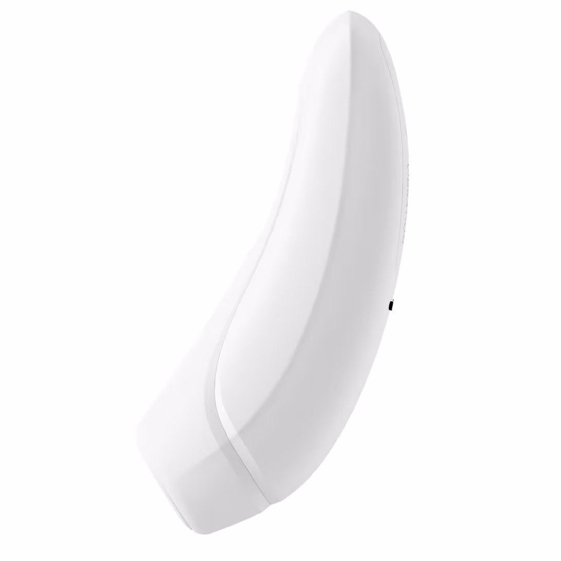 Вакуумний кліторальний стимулятор Satisfyer Curvy 1+ White з керуванням через інтернет — фото 6
