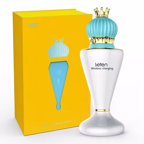Королівський вібратор Leten Dream Key з індукційною зарядкою, водонепроникний — фото 5