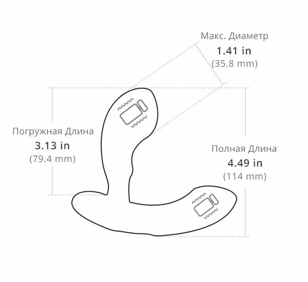Смарт масажер простати Lovense Edge з регулюванням кута впливу — фото 6