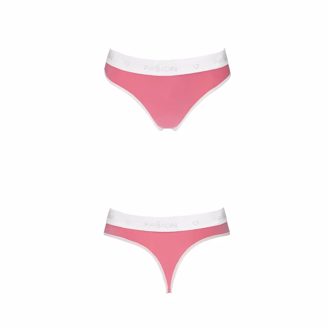 Спортивні трусики-стрінги Passion PS007 PANTIES XL, pink — фото 4