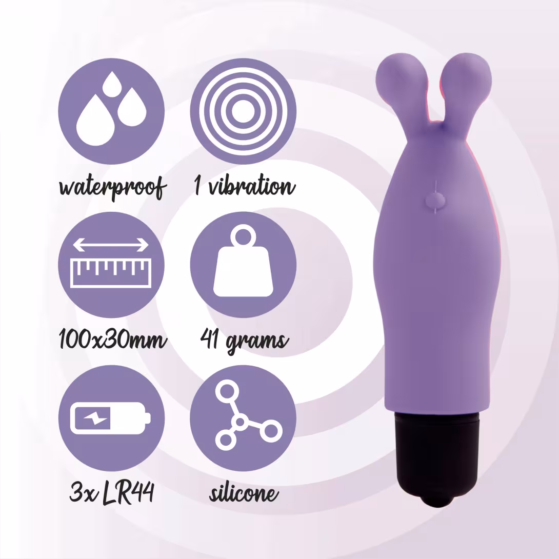 Вібратор на палець FeelzToys Magic Finger Vibrator Purple — фото 5