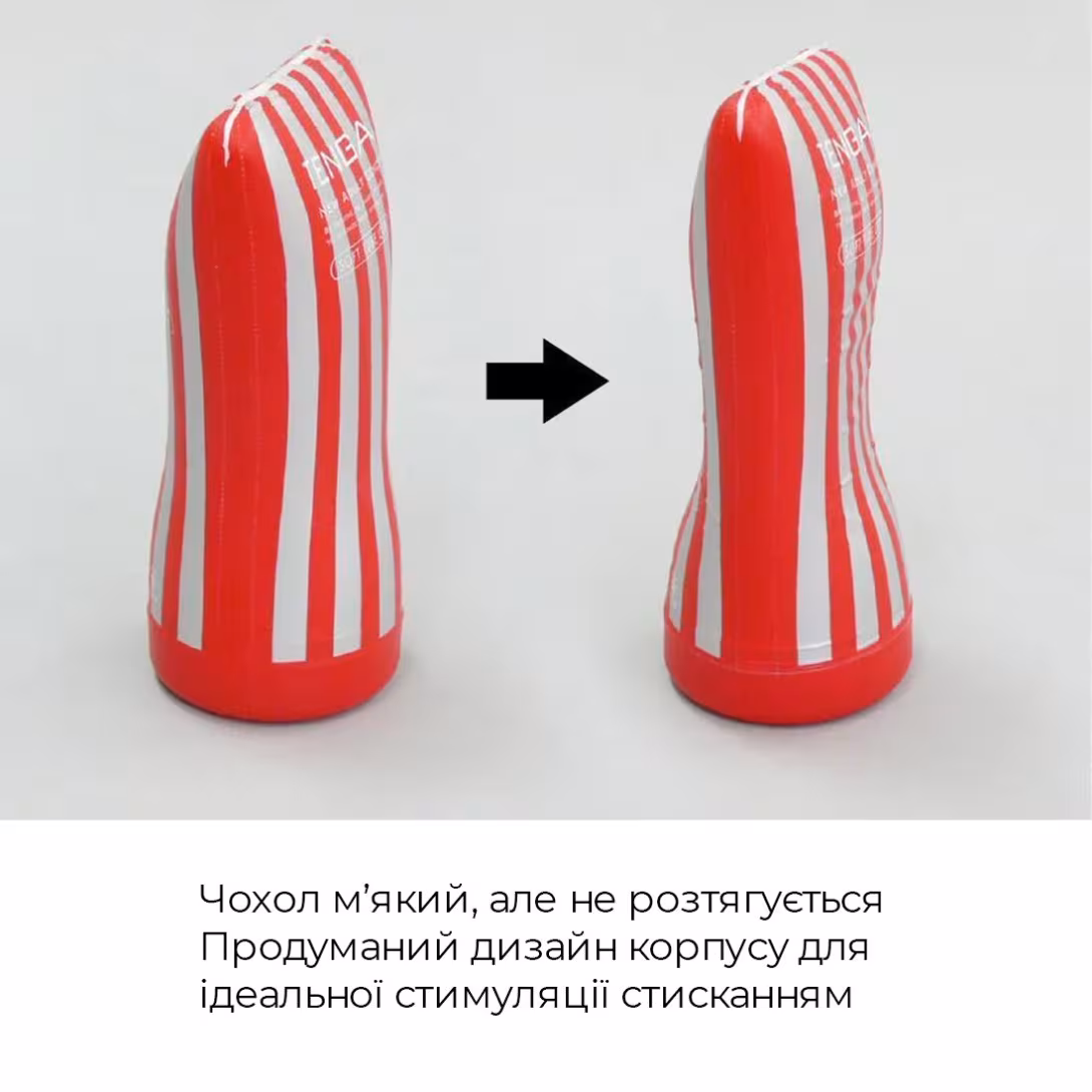 Мастурбатор Tenga Soft Case Cup (м’яка подушечка) стискуваний — фото 6