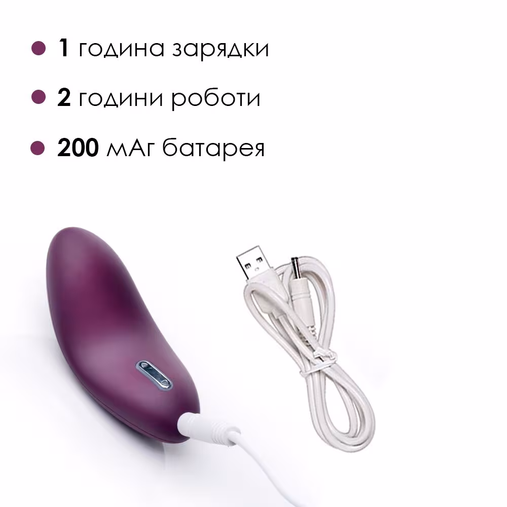 Кліторальний вібратор Svakom Echo Violet — фото 4