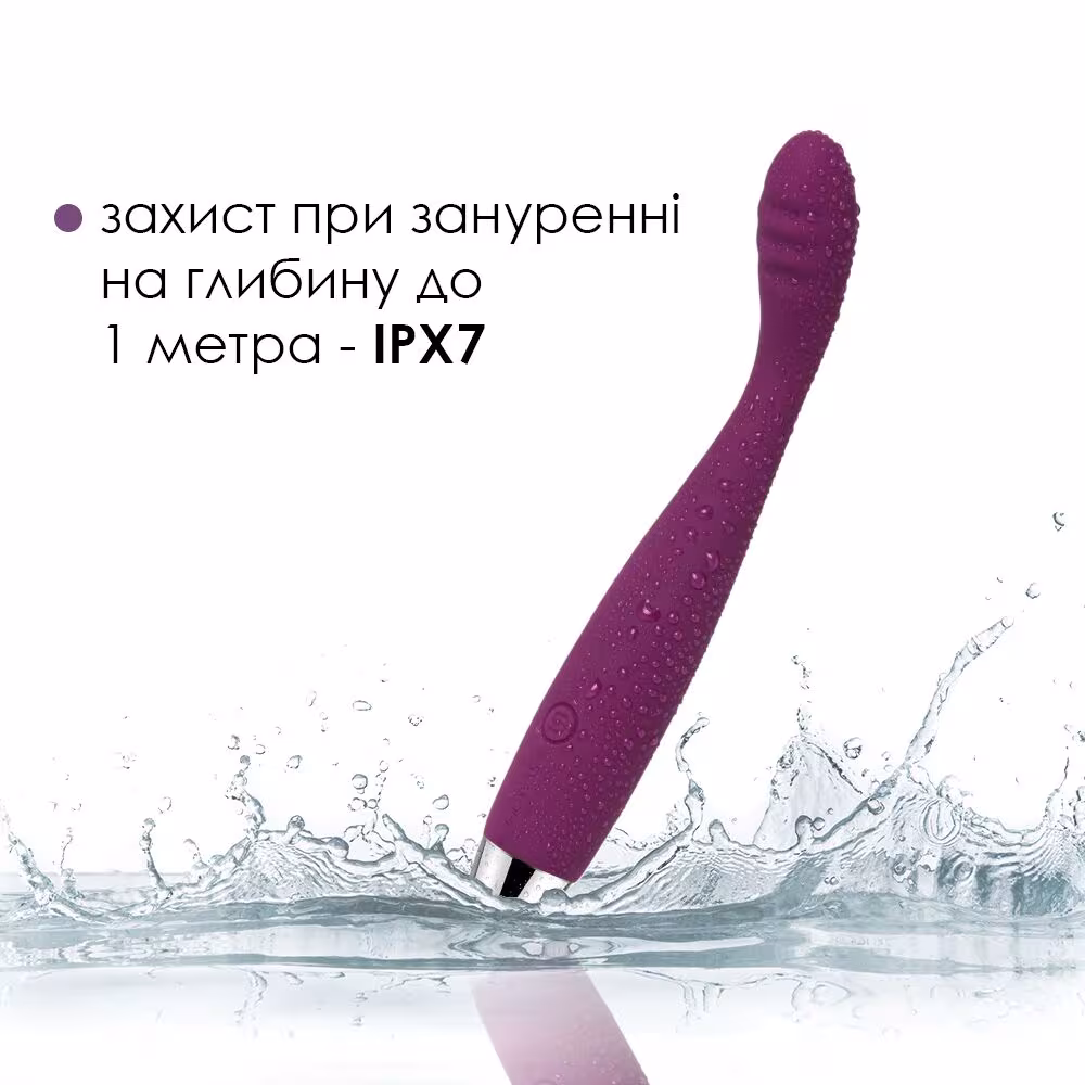 Тонкий вібратор точки G Svakom Cici Violet — фото 5