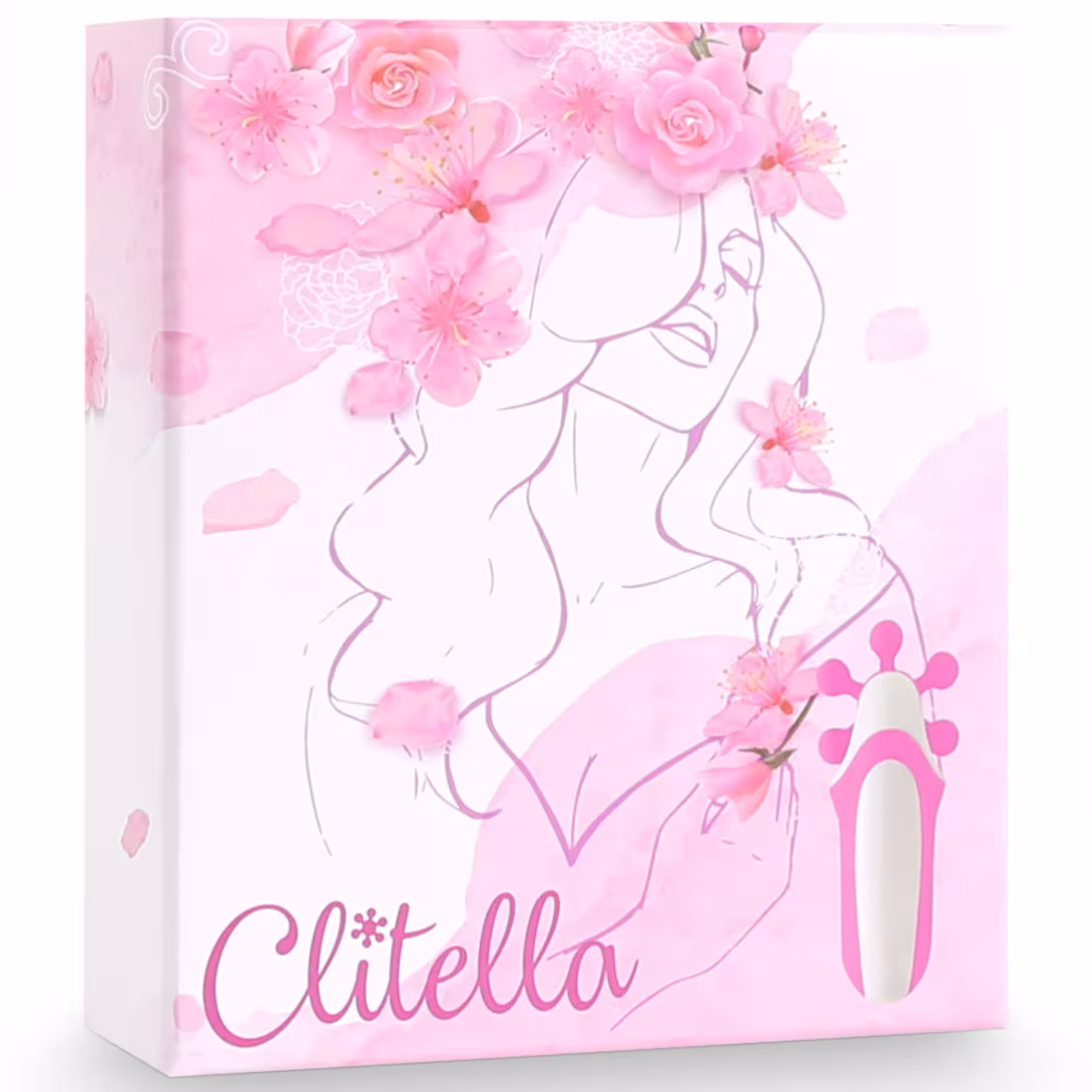 Стимулятор з імітацією оральних пестощів FeelzToys - Clitella Oral Clitoral Stimulator Pink — фото 6