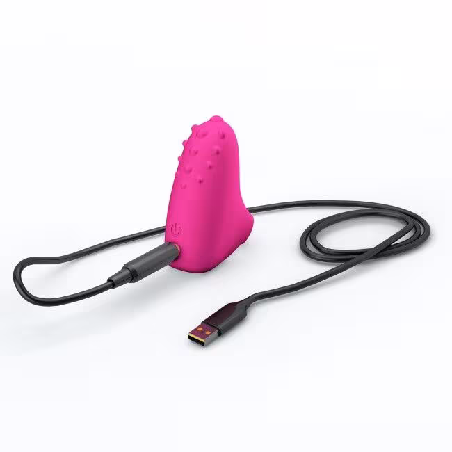 Вібратор на палець Dorcel MAGIC FINGER Rose перезаряджуваний, 3 режими роботи — фото 5