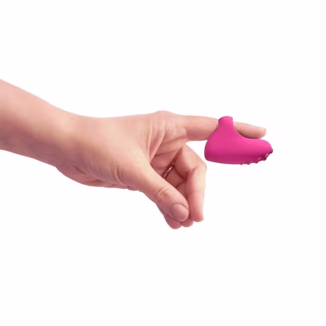 Вібратор на палець Dorcel MAGIC FINGER Rose перезаряджуваний, 3 режими роботи — фото 2