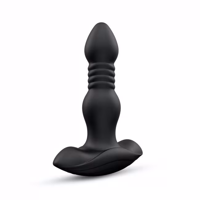 Анальна пробка з вібрацією та пульсацією Dorcel DEEP STORMER — фото 2