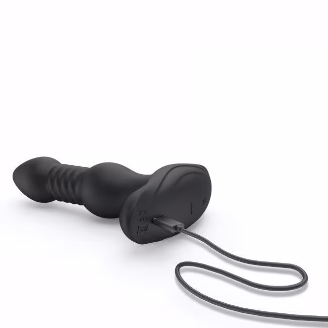 Анальна пробка з вібрацією та пульсацією Dorcel DEEP STORMER — фото 5