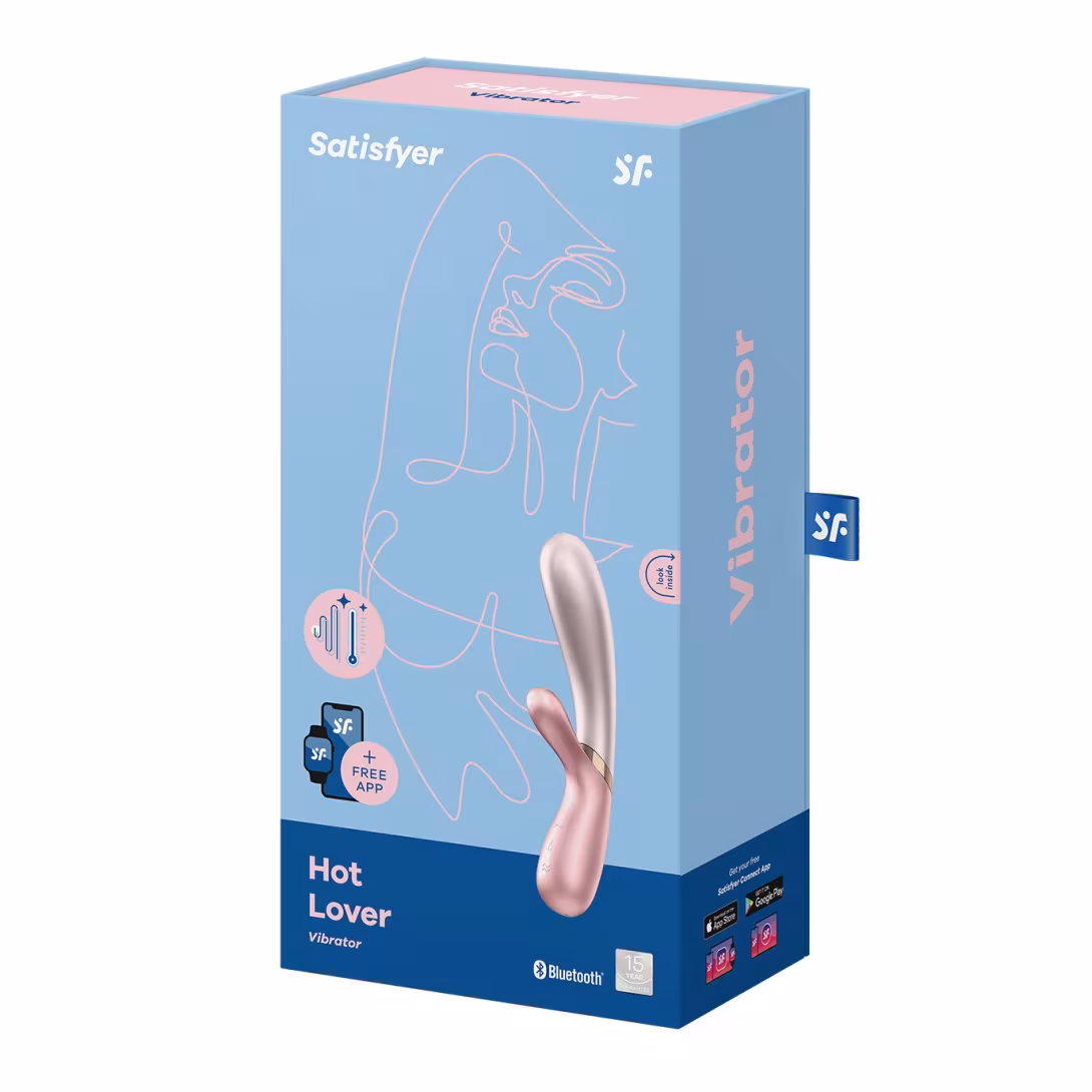 Смарт вібратор-кролик із підігрівом Satisfyer Hot Lover Pink — фото 6