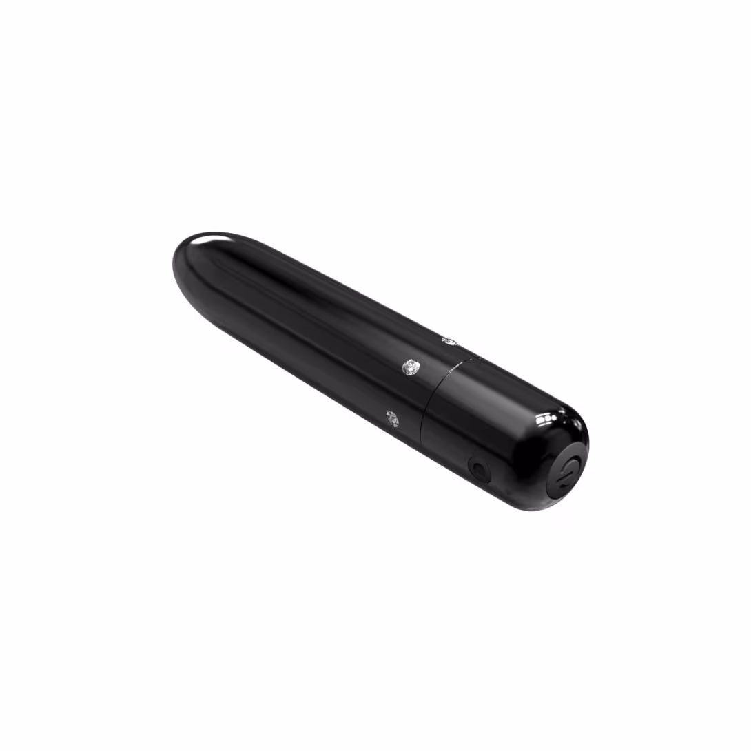 Віброкуля PowerBullet - Pretty Point Rechargeable Bullet Black — фото 3