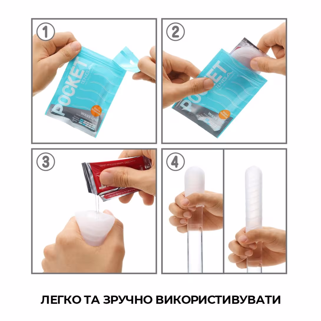 Мастурбатор TENGA Pocket Hexa-Brick — фото 5