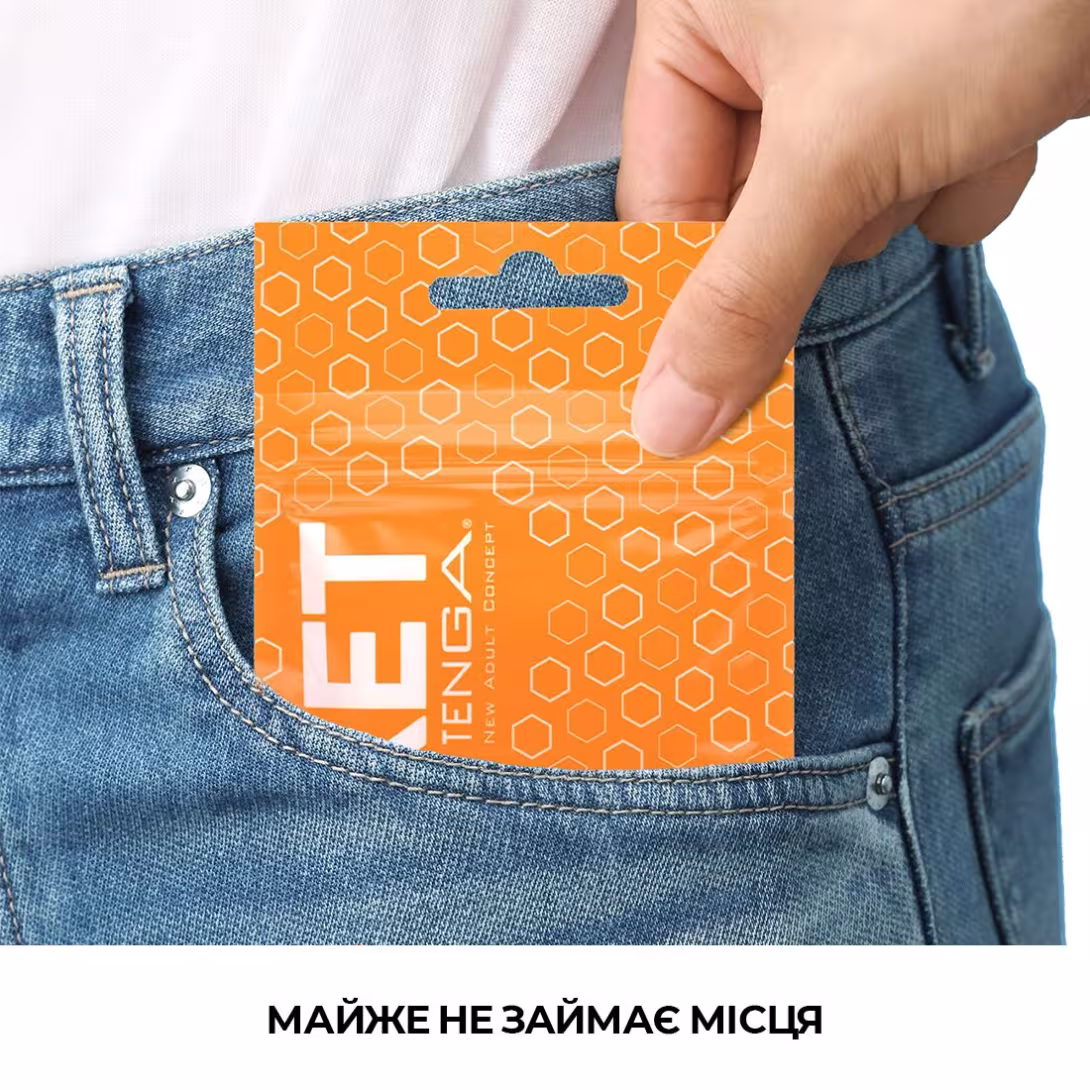 Мастурбатор TENGA Pocket Hexa-Brick — фото 4