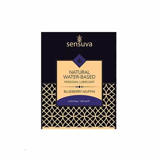 Пробник Sensuva – Natural Water-Based Blueberry Muffin (6 мл)