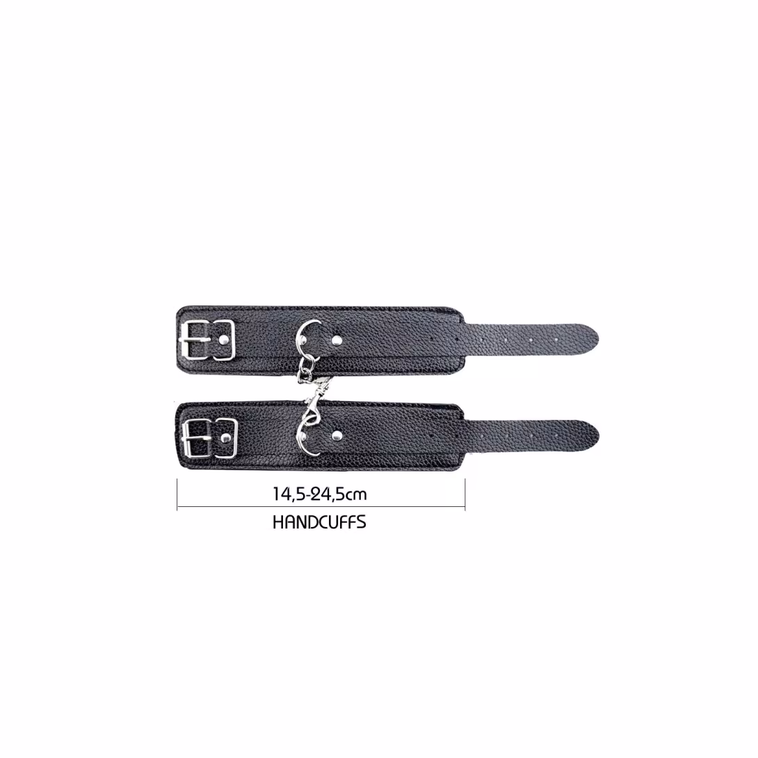 Набір аксесуарів БДСМ Alive Secret Desires Black Kit (8 pcs) — фото 6