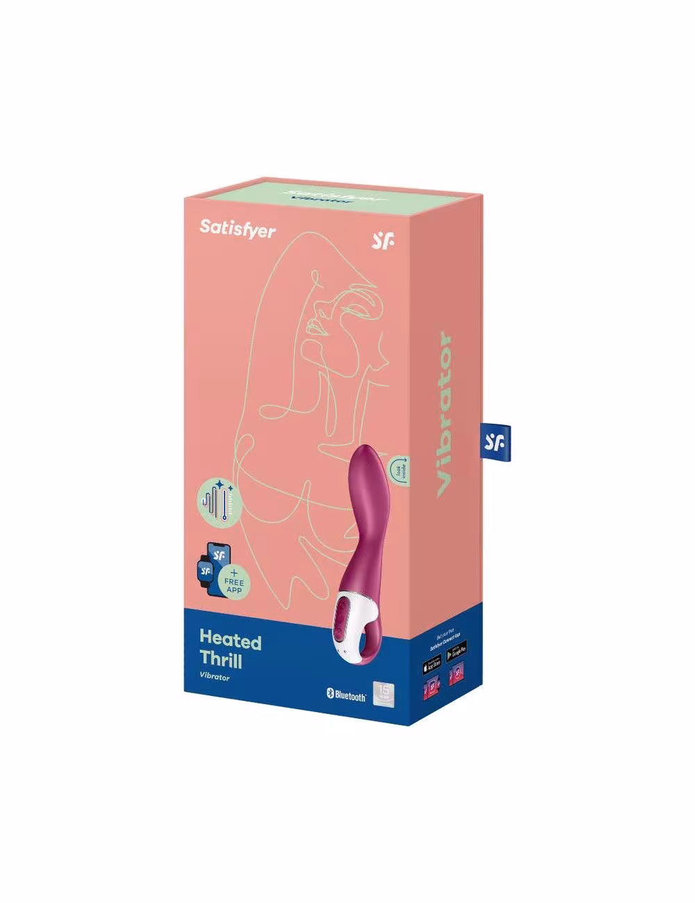 Смарт-вібратор точки G Satisfyer Heated Thrill з функцією підігріву — фото 4