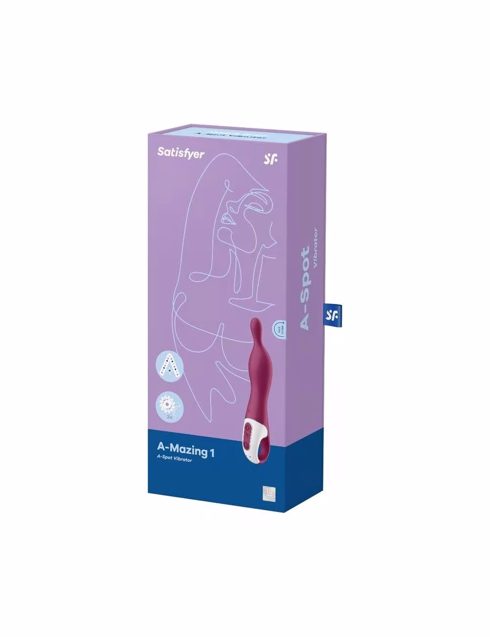Вібратор для точки А Satisfyer A-Mazing 1 Berry — фото 4