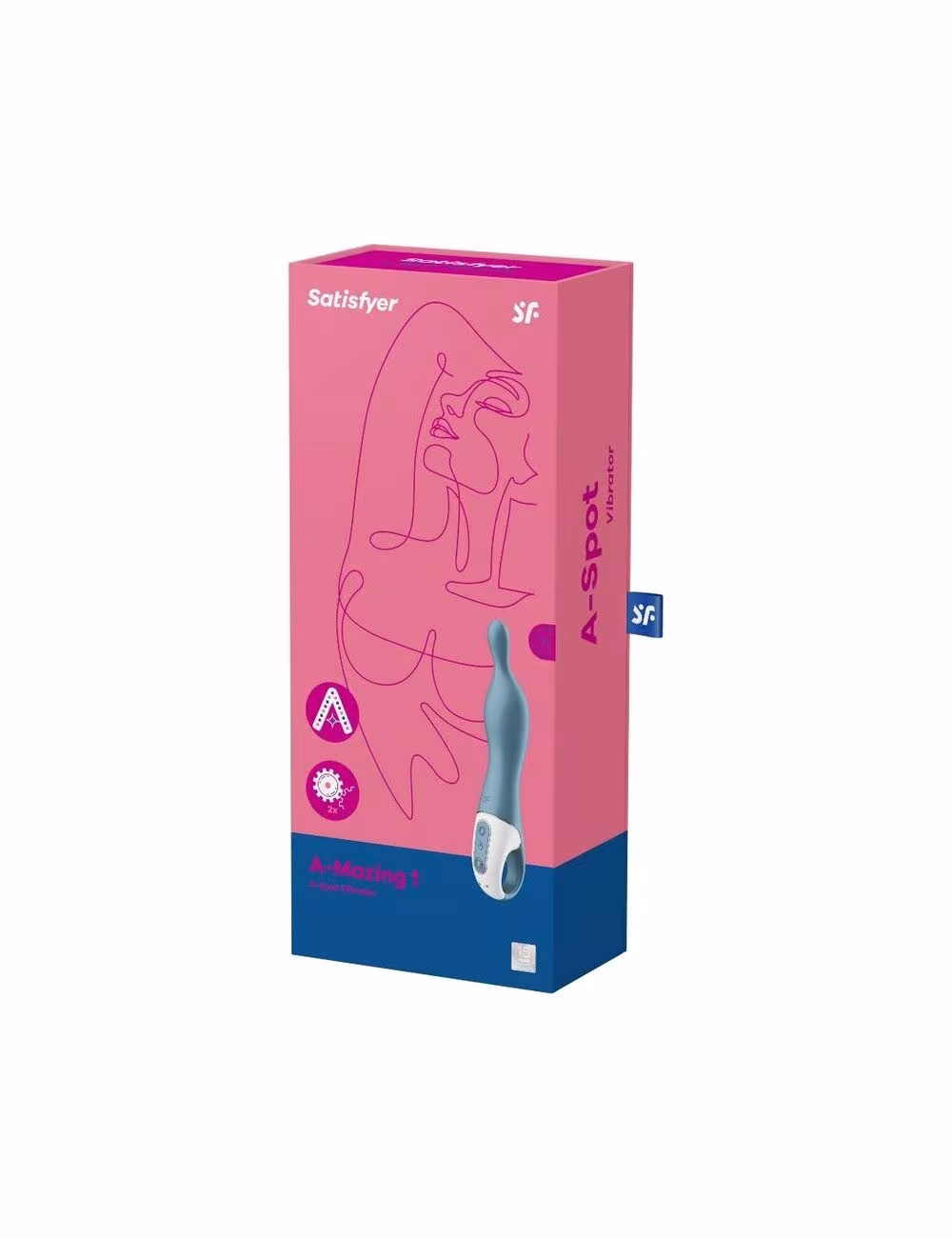 Вібратор для точки А Satisfyer A-Mazing 1 Blue — фото 4
