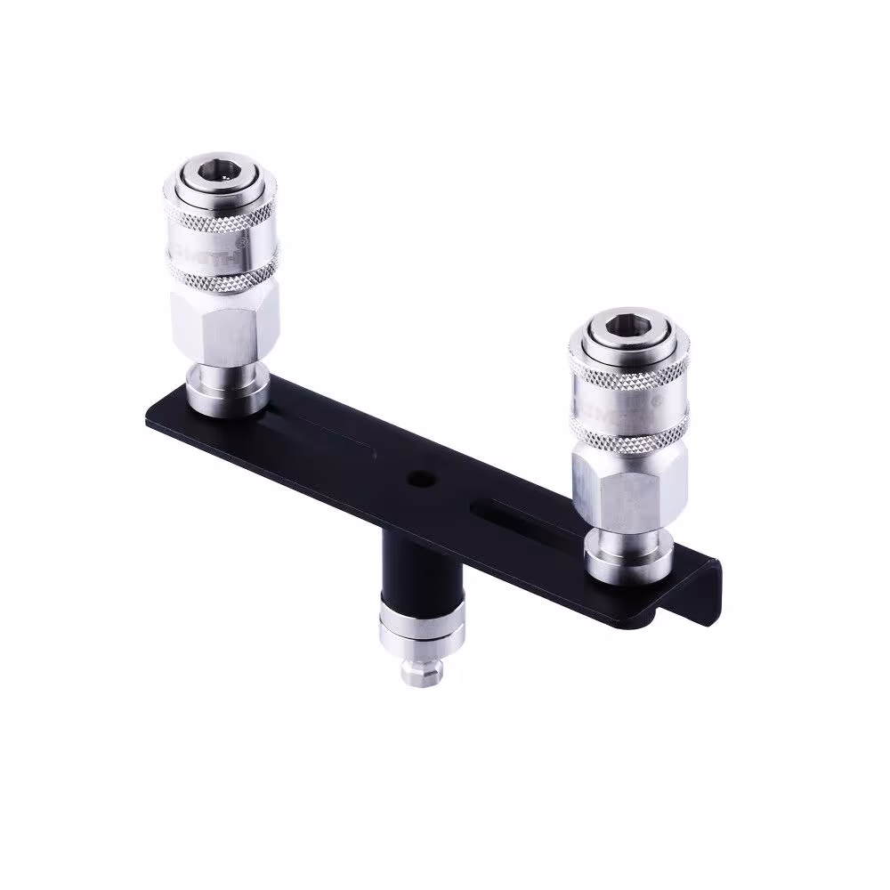 Подвійний конектор для секс-машин Hismith Quick Connector Adapter with Double Head, система KlicLok — фото 7