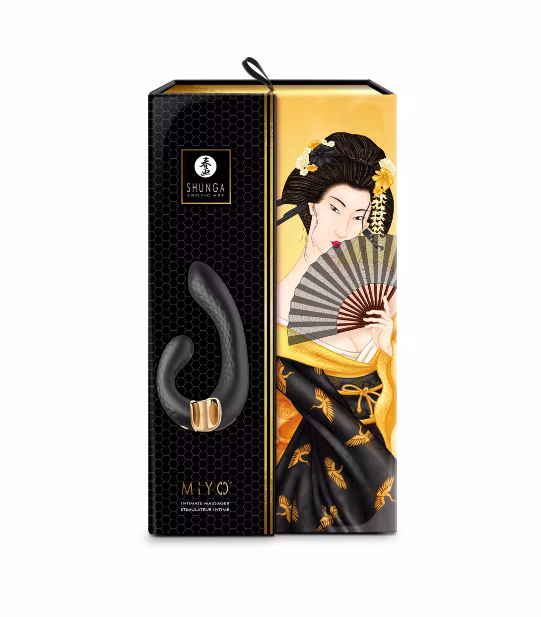 Вібратор-кролик Shunga Miyo Black — фото 7