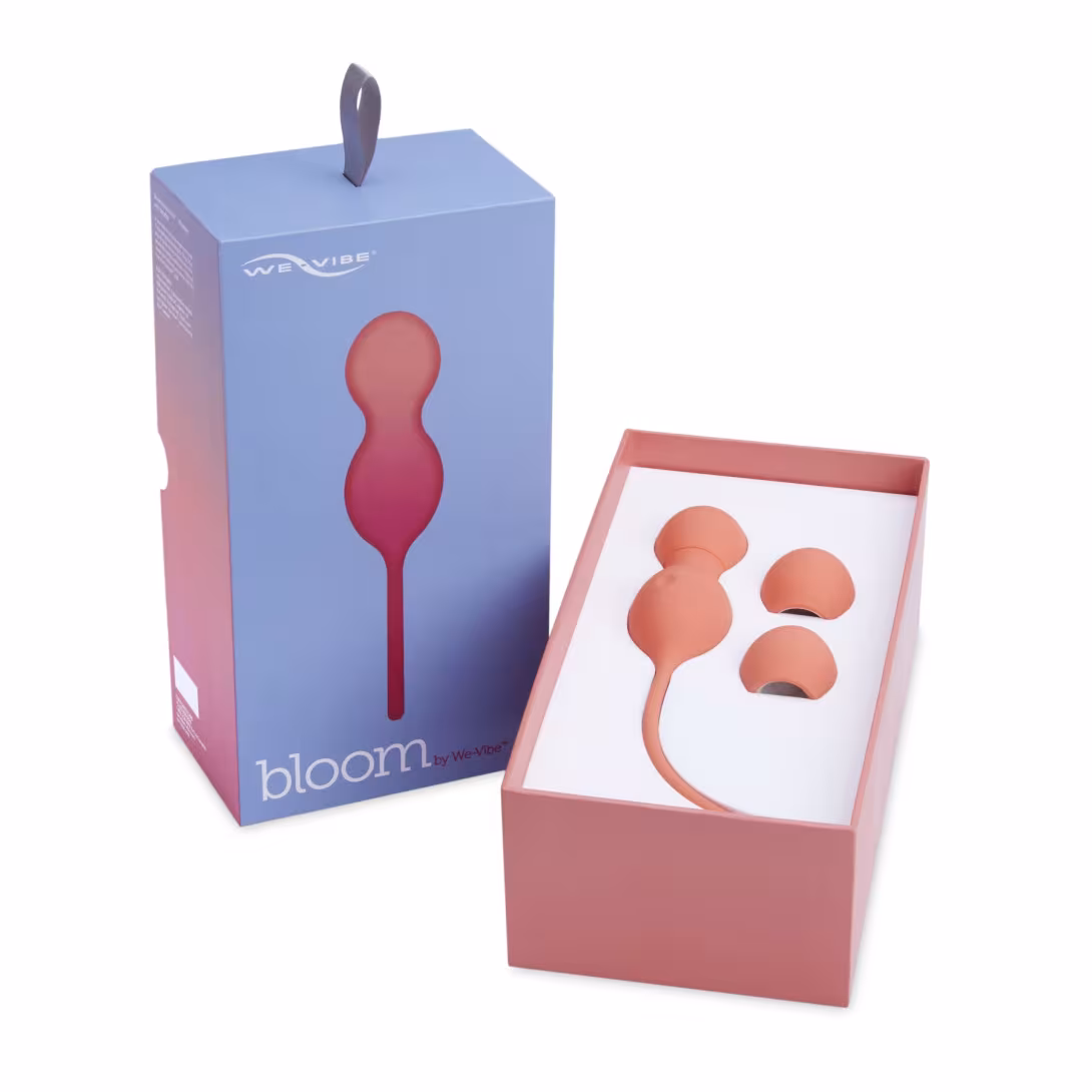 Смарт вагінальні кульки з вібрацією We-Vibe Bloom, діаметр 3,3 см, маса 45, 65, 80 г — фото 9