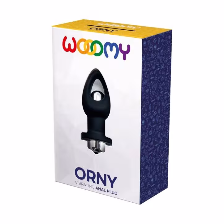 Анальна пробка Wooomy Orny зі знімною віброкулею, 1 режим вібрації, діаметр 3,6 см, довжина 8,4 см — фото 3