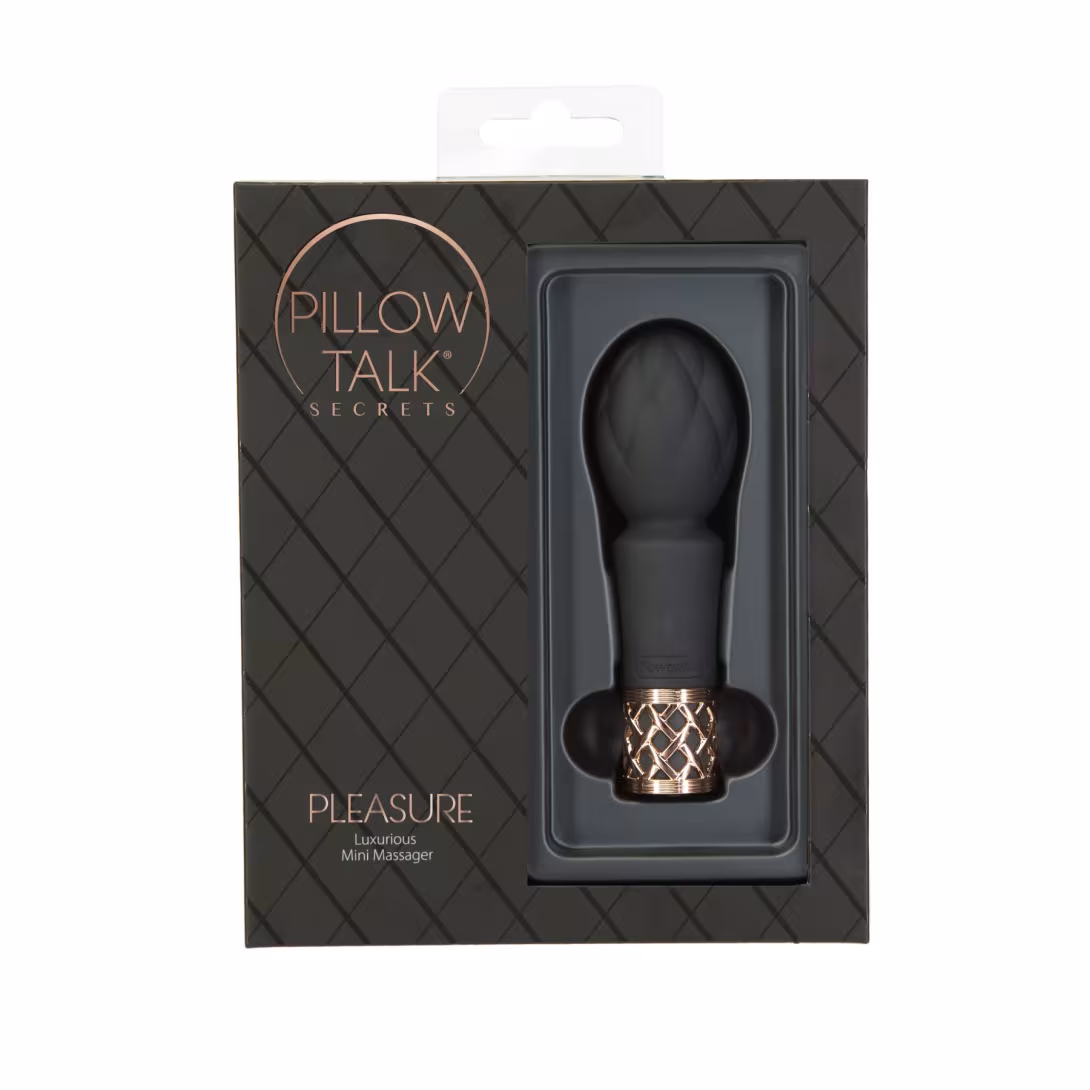 Мінівібромасажер Pillow Talk Secrets - Pleasure - Clitoral Vibrator Wand, потужний мотор — фото 6