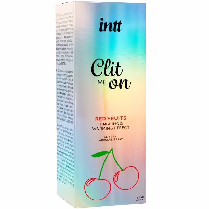 Збуджувальний спрей для клітора Intt Clit Me On Red Fruits Warming Effect 12мл зігріваючий ефект — фото 3