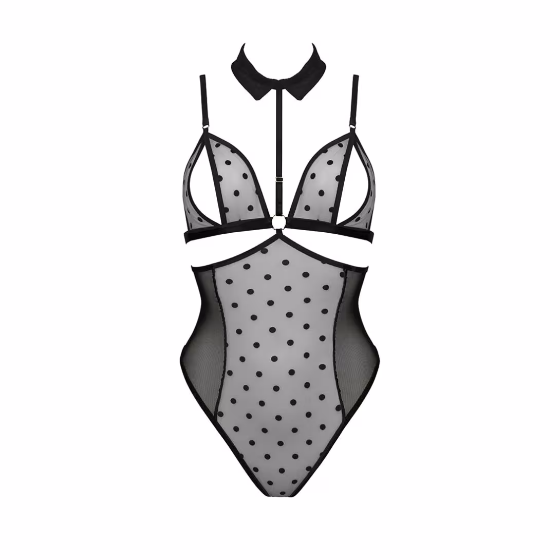 Боді Passion DOMINICA BODY XXL/XXXL, black — фото 3