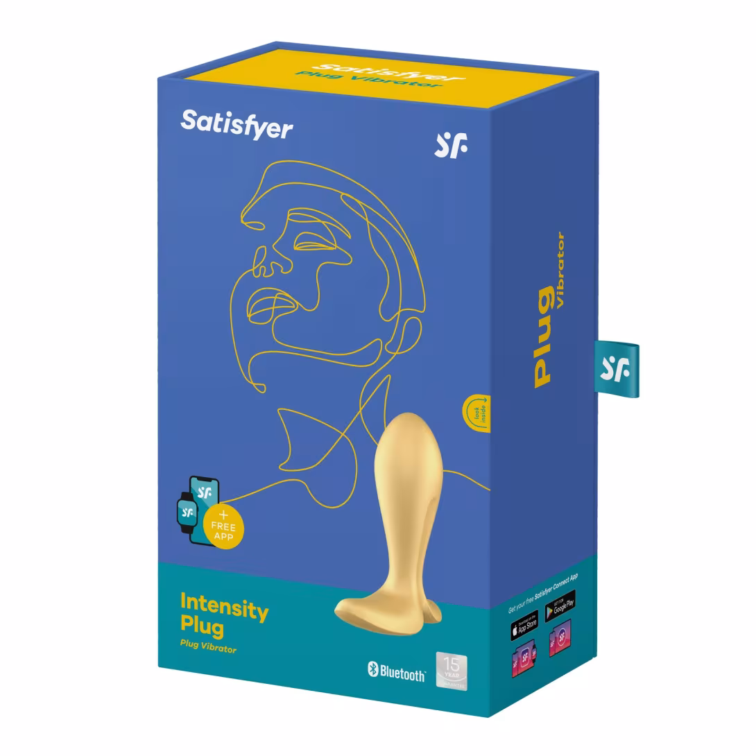 Анальна смарт-пробка з вібрацією Satisfyer Intensity Plug Gold — фото 7